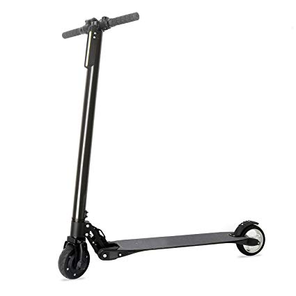 JackHot Adult Electric Scooter,Foldable Kick Scooter,14 lbs Folding Carbon Fiber Frame, Battery: 10.4Ah, 18 Miles per Charge,15 MPH Speed,Carbon Fiber Scooters