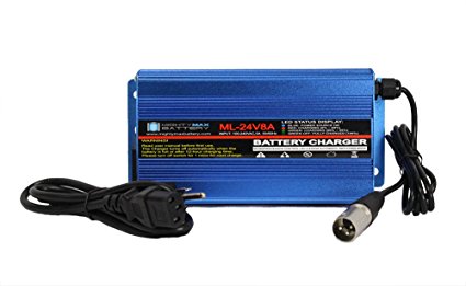 Mighty Max Battery 24 Volt 8 Amp Charger Replacement For Invacare Panther LX-4 brand product