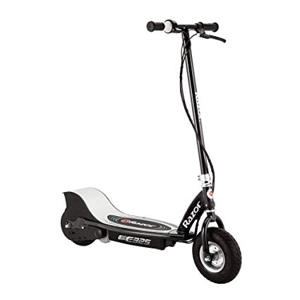 Razor E325 Electric Rechargeable 24 Volt Motorized Ride On Kids Scooter, Black