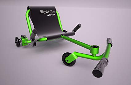 Ezyroller Drifter Ride On - Go Faster Than Ever Before - Lime Green